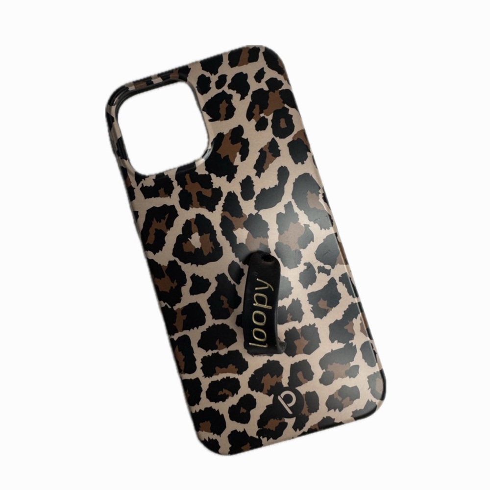 Loopy Case - iPhone 12 Pro Max Leopard Print